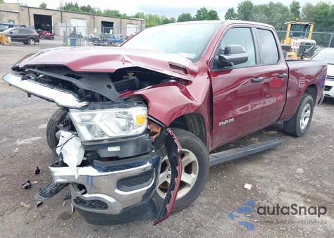 2019 Ram 1500 Tradesman 4X4 6'4 Box из США, поврежденный, VIN 1C6SRFCT7KN597796